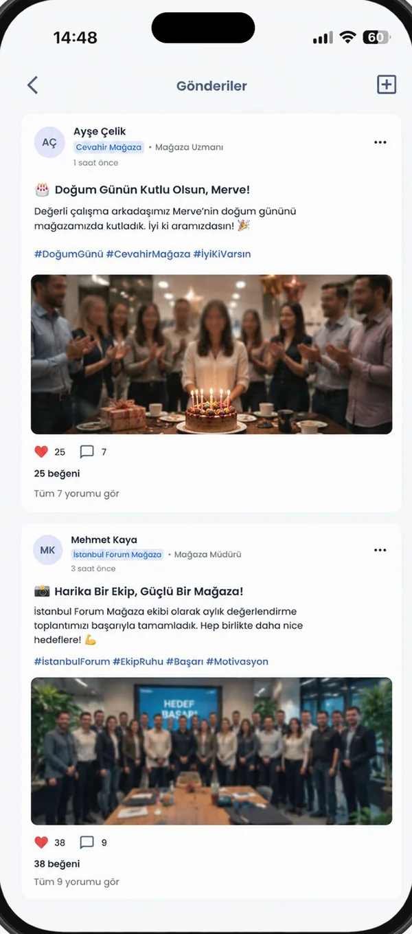 Social feed